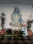 Statue of Mary in foyer