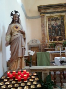 Statue of Sacred Heart Jesus