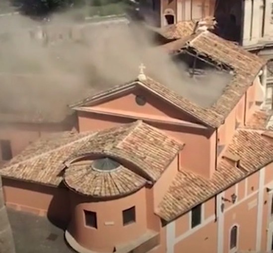 Are we Witnessing the Anger of God’s Son on the Roofs of His&nbsp;Churches?