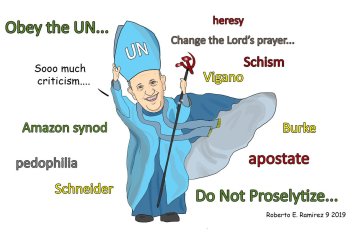 Synod Amazon cartoon alby