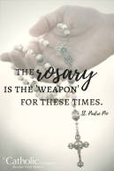 Rosary and Padre Pio