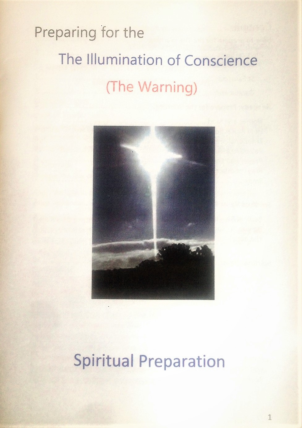 Preparin for the Warning