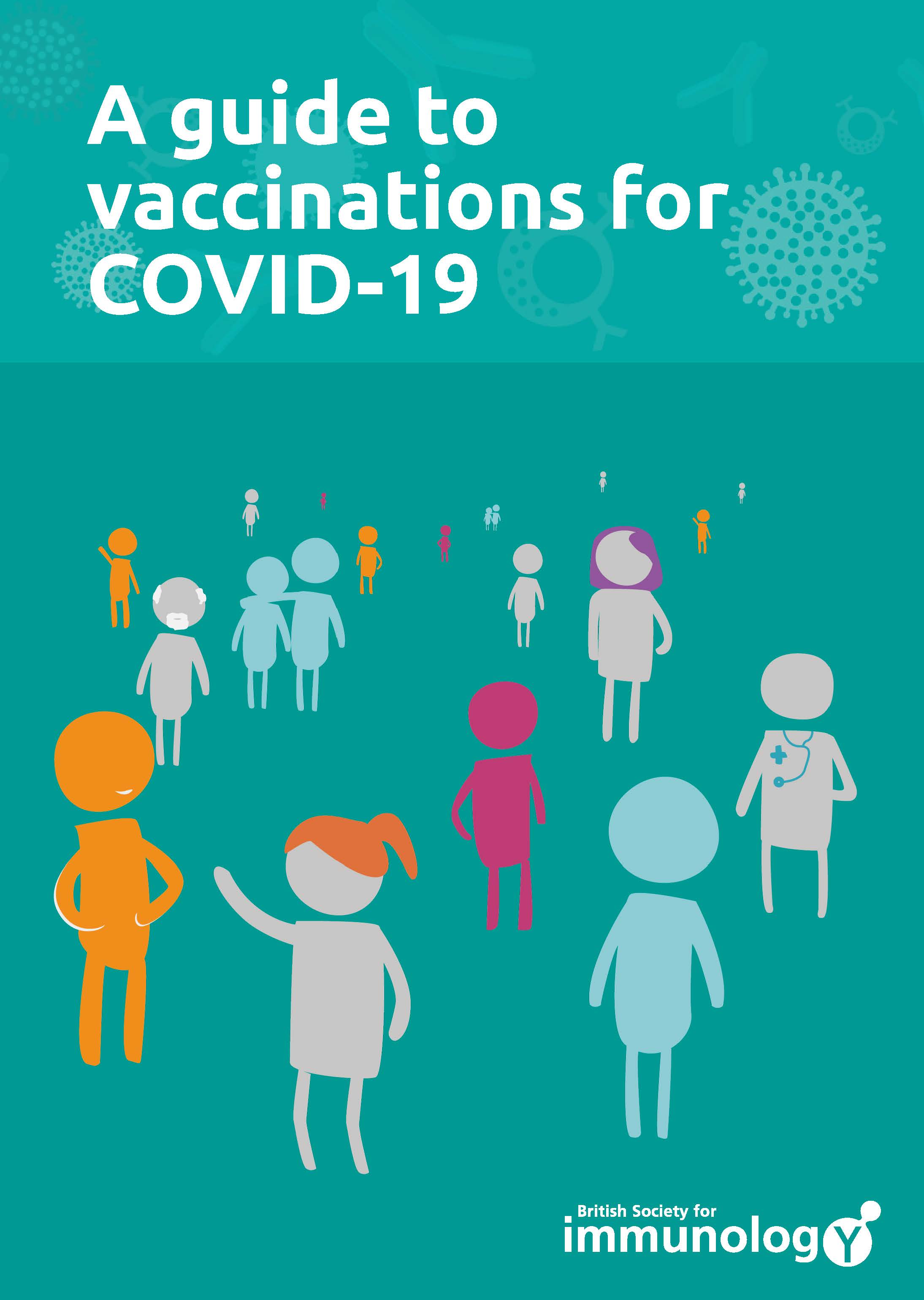 A guide to vaccinations for COVID19_front cover